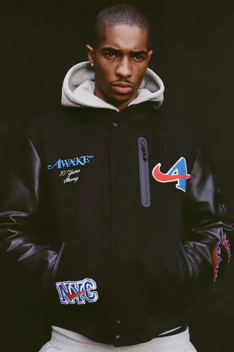 AWAKE NY COLD WORLD FW26 COLLECTION DETAILS image of Awake NY FW26 Cold World release dates, products, and Vanson Leathers collaboration. (image 17 of 29)