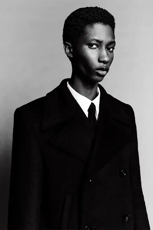BALENCIAGA PARTNERS WITH NBA FOR FALL 2026 Balenciaga Fall 2026 collection features NBA collaboration with athletic wear, formal tailoring, and Manolo Blahnik footwear partnership under creative director Pierpaolo Piccioli. (image 2 of 52)