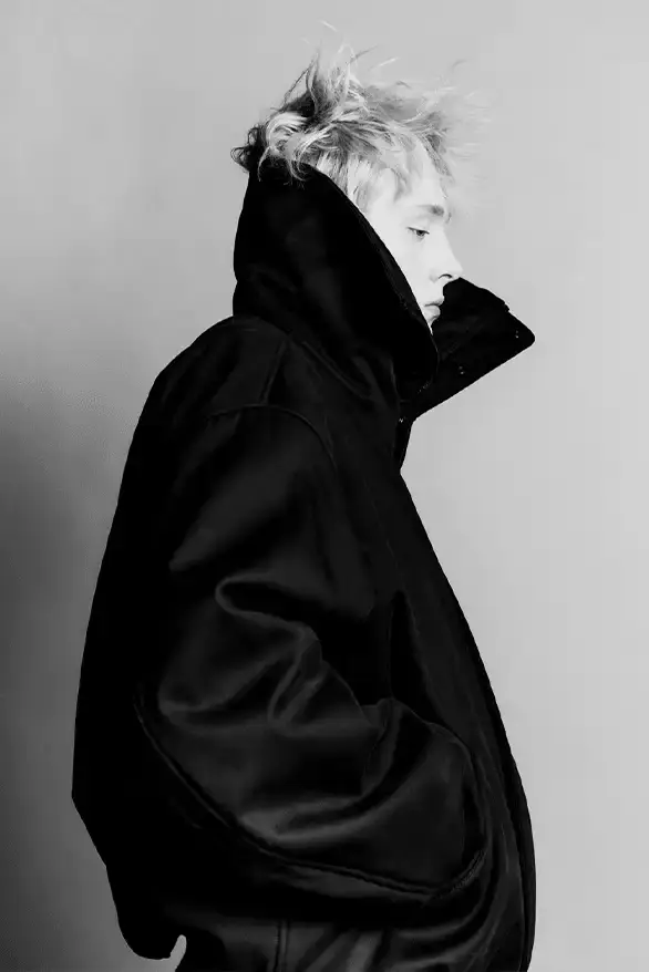 BALENCIAGA PARTNERS WITH NBA FOR FALL 2026 Balenciaga Fall 2026 collection features NBA collaboration with athletic wear, formal tailoring, and Manolo Blahnik footwear partnership under creative director Pierpaolo Piccioli. (image 45 of 52)