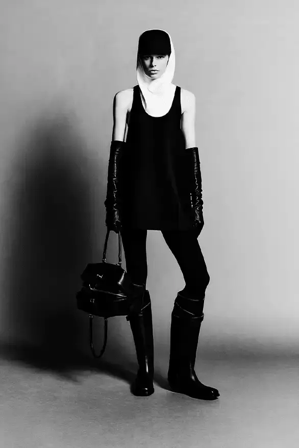 BALENCIAGA PARTNERS WITH NBA FOR FALL 2026 Balenciaga Fall 2026 collection features NBA collaboration with athletic wear, formal tailoring, and Manolo Blahnik footwear partnership under creative director Pierpaolo Piccioli. (image 47 of 52)