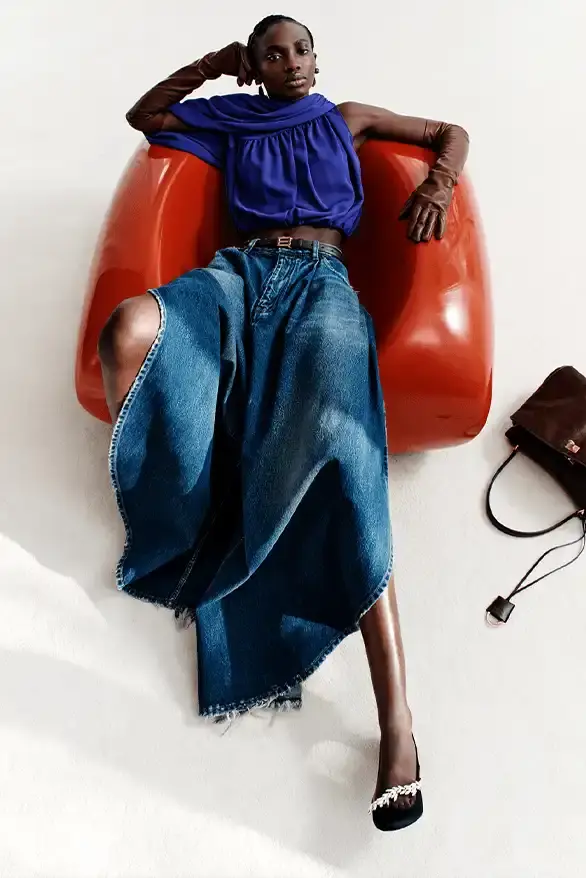 BALENCIAGA PARTNERS WITH NBA FOR FALL 2026 Balenciaga Fall 2026 collection features NBA collaboration with athletic wear, formal tailoring, and Manolo Blahnik footwear partnership under creative director Pierpaolo Piccioli. (image 15 of 52)