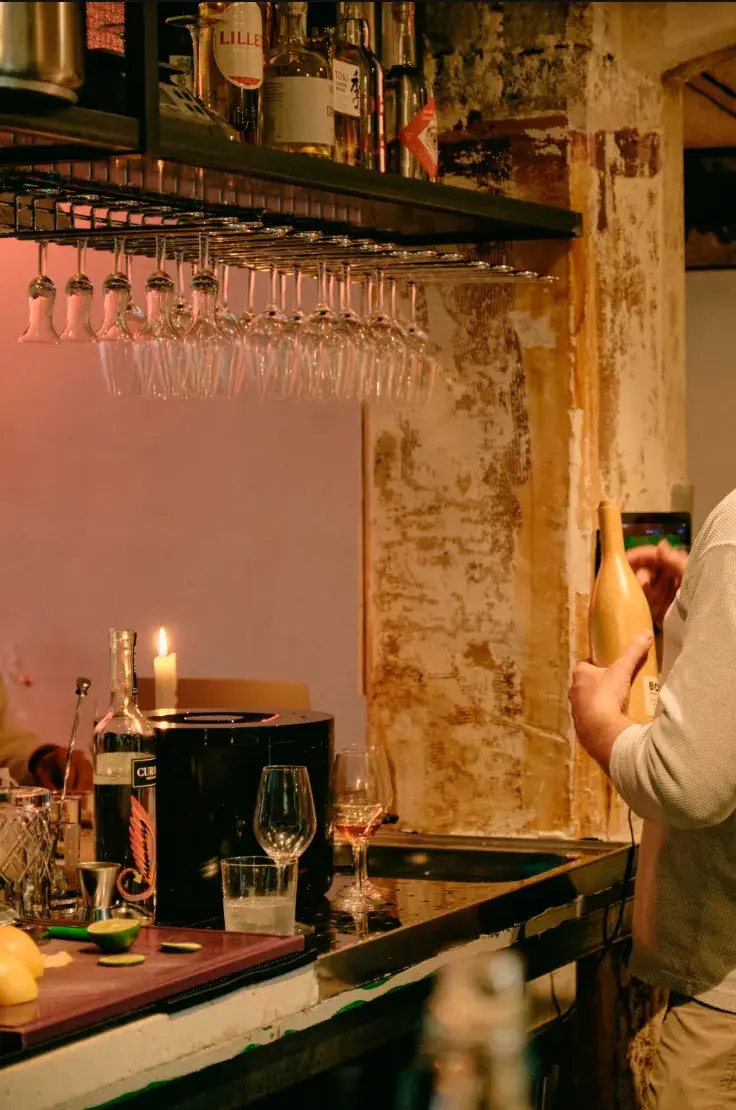 BAR SAN FRANCISCO OPENS A NEW BASEMENT KITCHEN IN AMSTERDAM image covering Bar San Francisco's kitchen launch and summer food pop-up schedule in Amsterdam. (image 7 of 18)