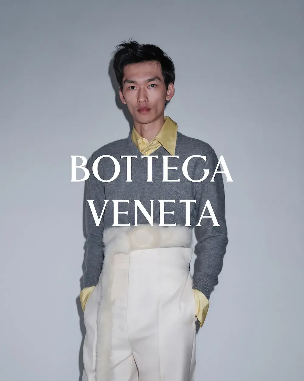 BOTTEGA VENETA WINTER 2026 CAMPAIGN image of the Bottega Veneta winter 2026 campaign production and the release of Zine 002. (image 18 of 22)