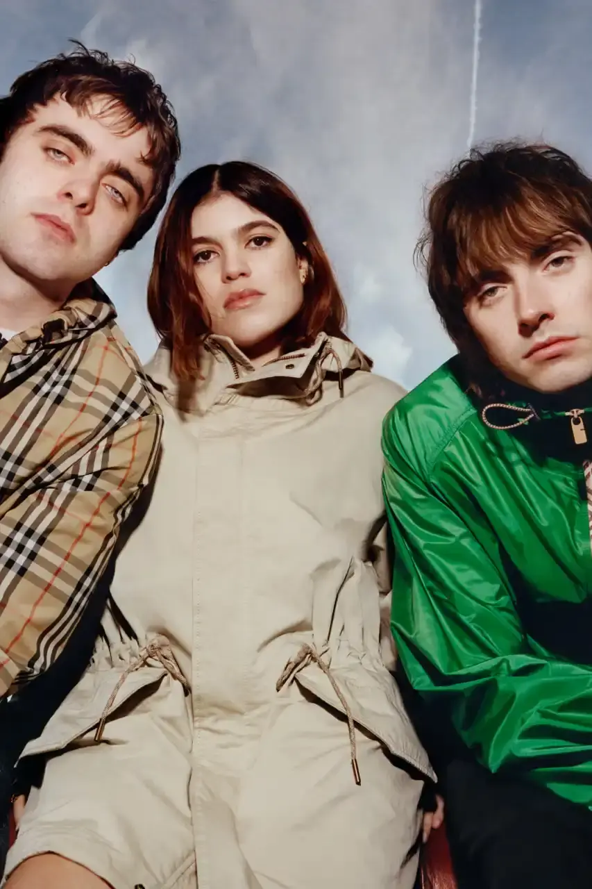 BURBERRY DROPS FESTIVAL COLLECTION FOR WEATHER EXTREMES image about Burberry's festival clothing collection designed for variable weather conditions. Covers campaign featuring multiple celebrities, product details including waterproof and lightweight options, and practical festival footwear. Content includes product descriptions, campaign visuals explanation, and shopping information for festival-goers seeking luxury outdoor wear. (image 27 of 31)