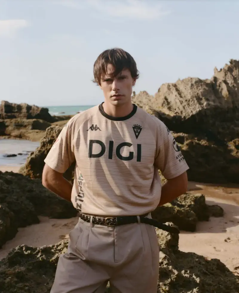CADIZ CF AND KAPPA REVEAL 2026/27 THIRD KIT image f the Cadiz CF 2026/27 third kit release, including design elements, technical fabric specs, and retail locations. (image 2 of 5)