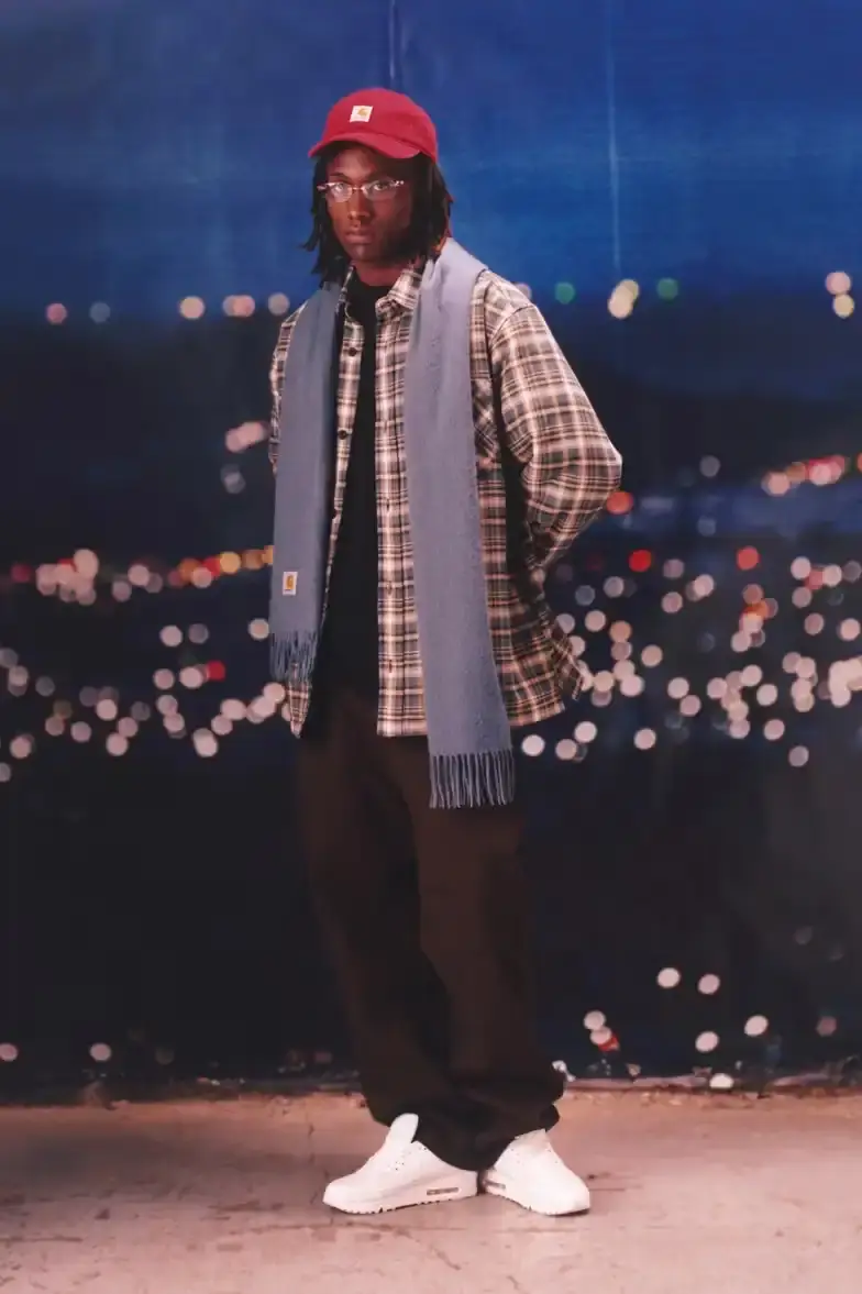CARHARTT WIP FW25 FEATURES CAMO AND RICH COLORS image about Carhartt WIP's Fall 2025 collection featuring camouflage patterns and rich color tones in workwear designs. (image 13 of 20)
