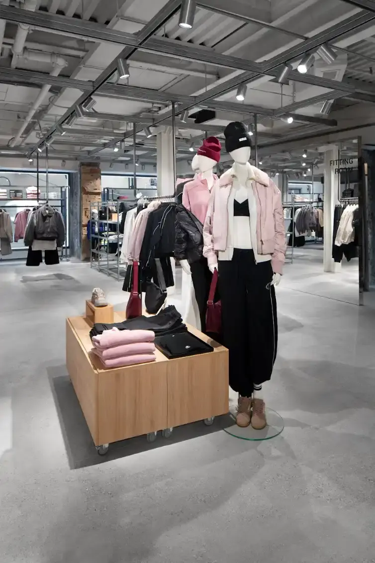CHAMPION OPENS MILAN FLAGSHIP STORE Article about Champion's new Milan flagship store opening on Via Torino 19, with details on store layout, design concept, and community initiatives. (image 5 of 5)
