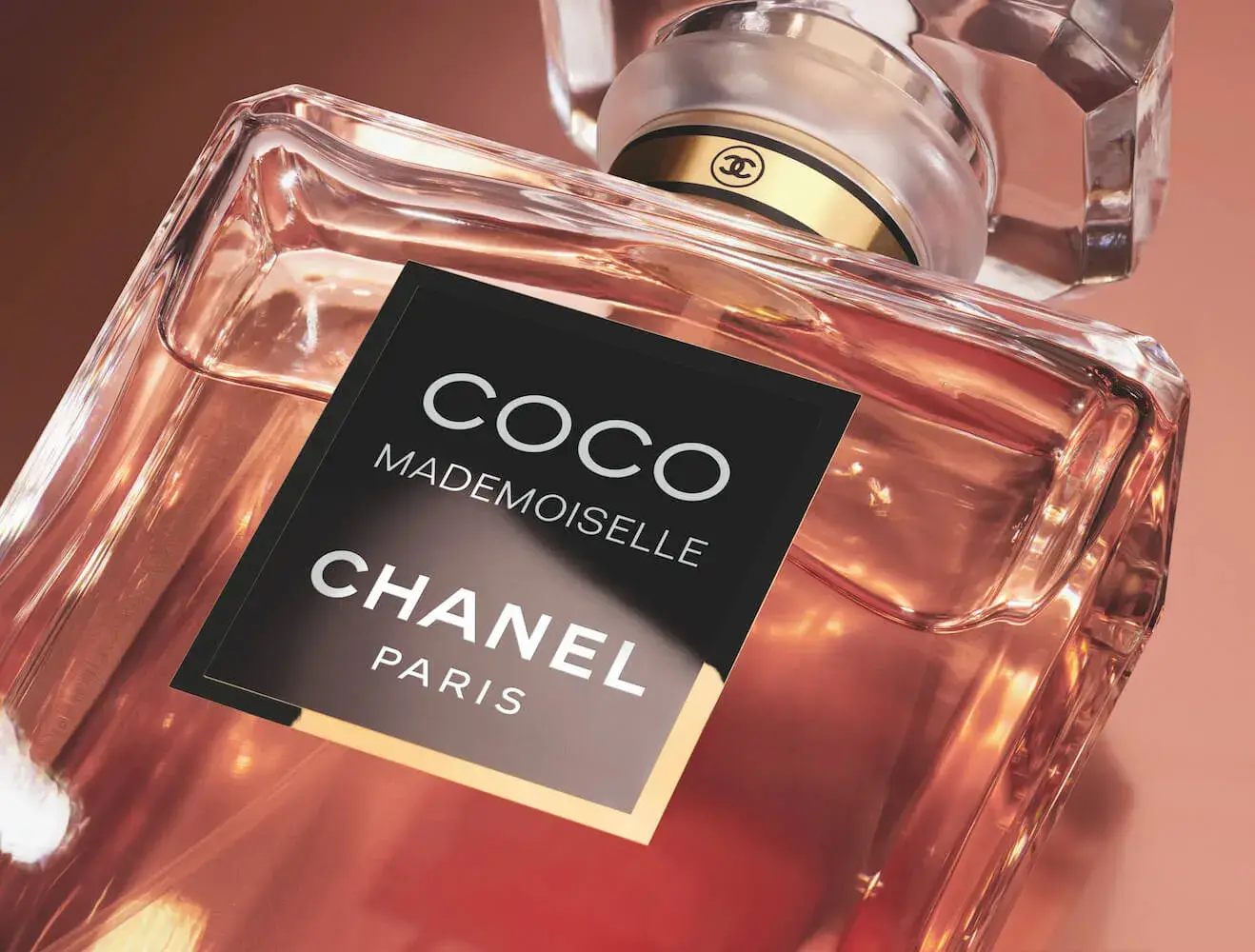 CHANEL LAUNCHES COCO MADEMOISELLE CRUSH ABSOLU This image details the launch of Chanel's new fragrance, Coco Mademoiselle Crush Absolu, featuring American singer Gracie Abrams.