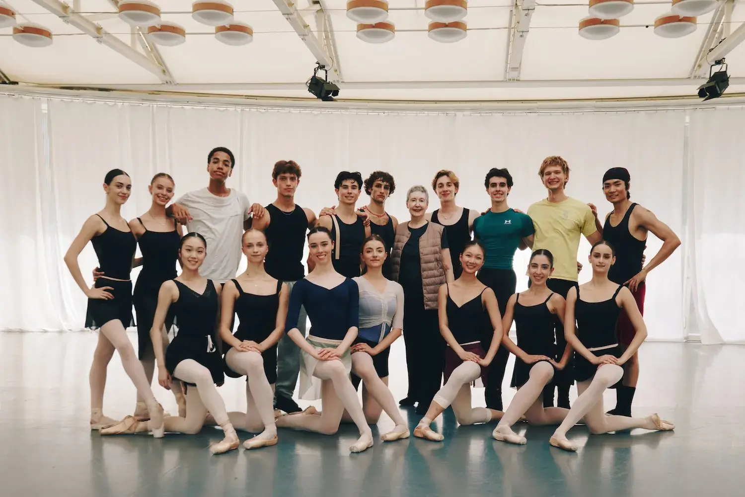 An image detailing Chanel sponsorship of the Paris Opera Junior Ballet residency at the Orsolina28 foundation in Italy. (image 2 of 2)