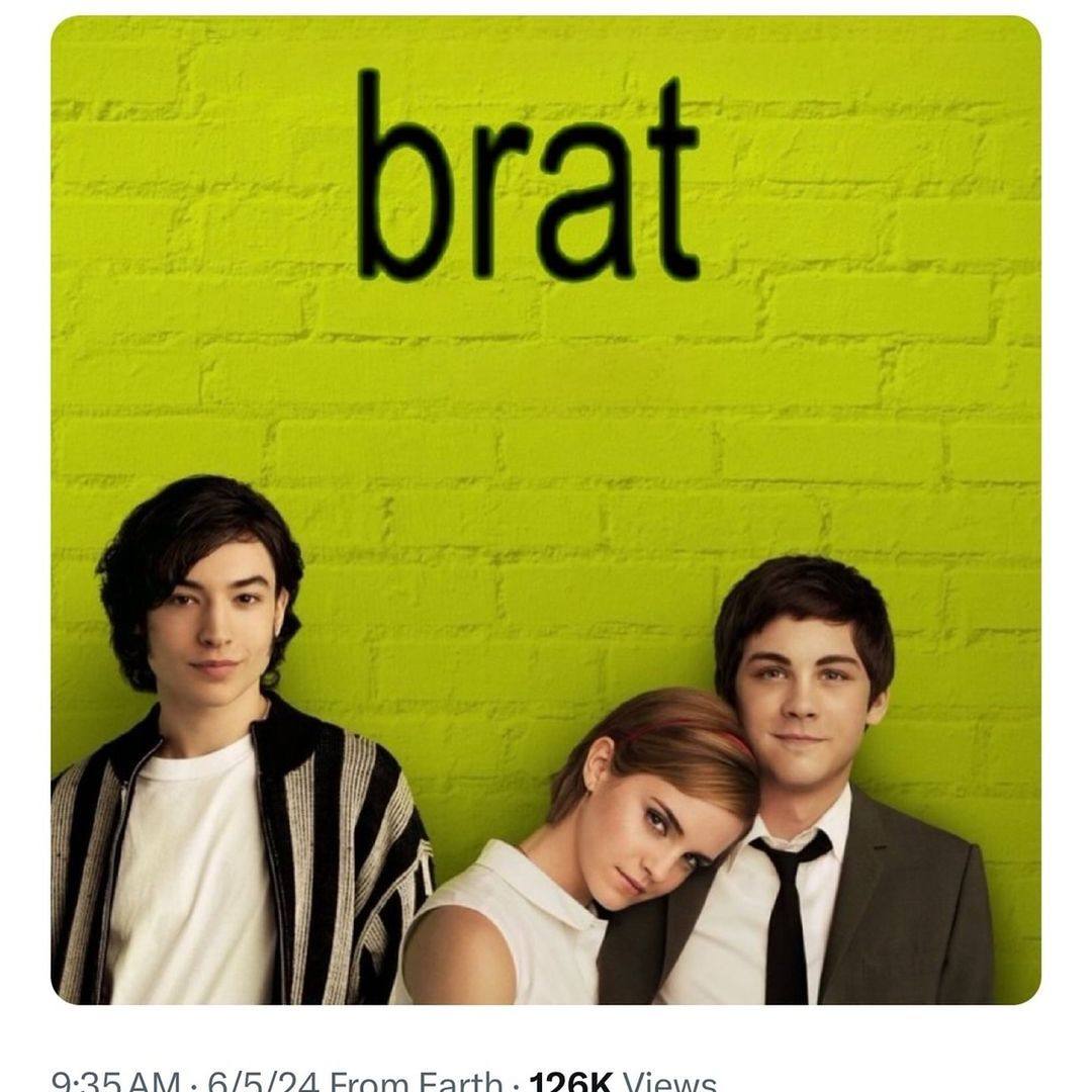 CHARLI XCX'S "BRAT" ERA IS TAKING OVER THE INTERNET (image 3 of 8)