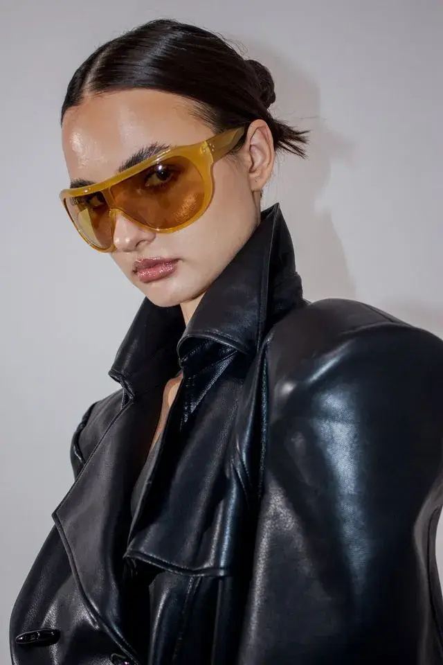 HROMATIQUE LAB DEBUTS SINNER SINNER! ON PARIS RUNWAY image about Chromatique Lab and its Spring/Summer 2027 collection SINNER SINNER!, the label's first runway show, held in Paris on October 7, 2026, with a livestream available. (image 7 of 14)