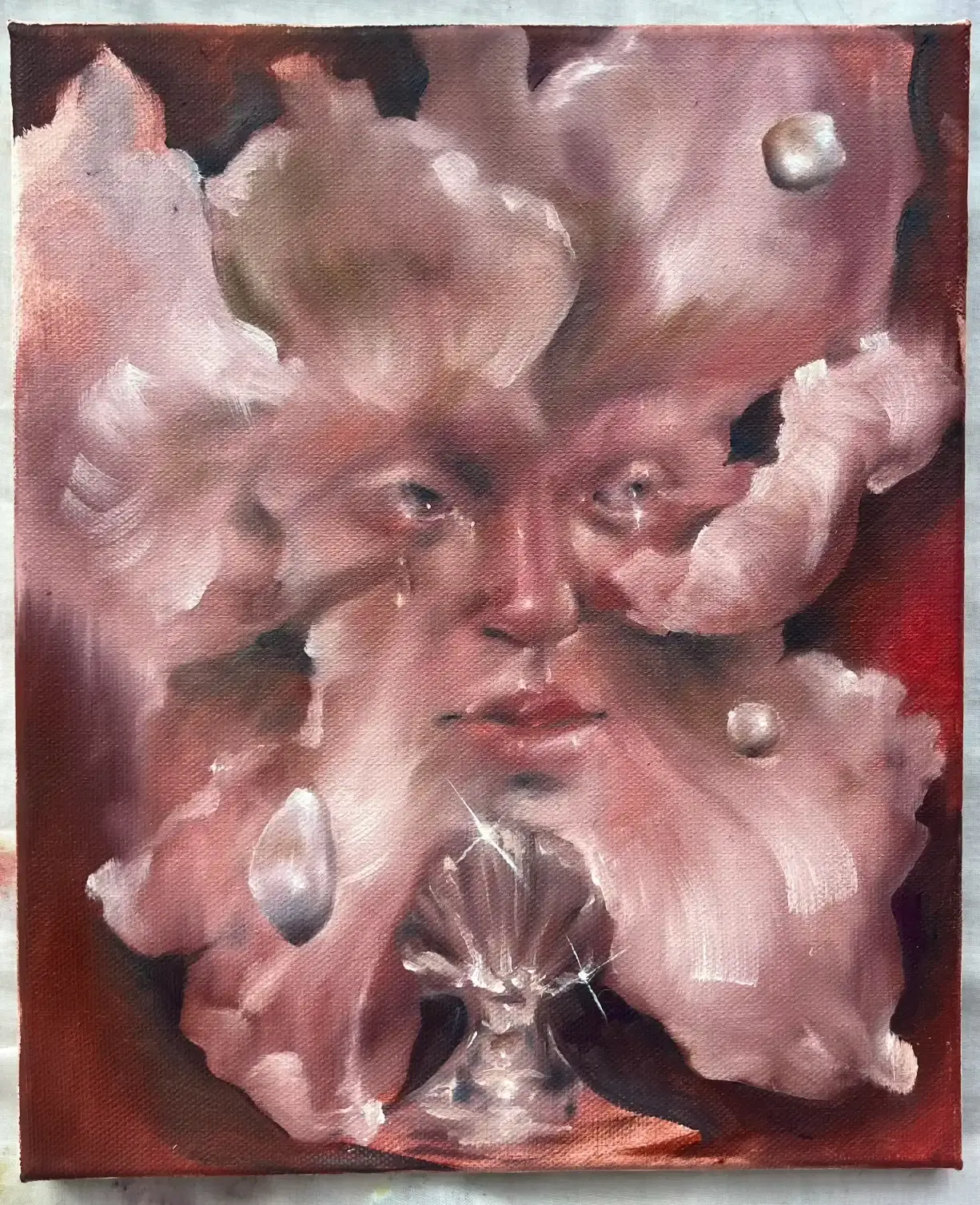 CLOSE FRIENDS WITH: SOPHIE DHERBECOURT image of Sophie Dherbecourt on Casawi Magazine Close Friends Interview French painter based in London (image 2 of 11)