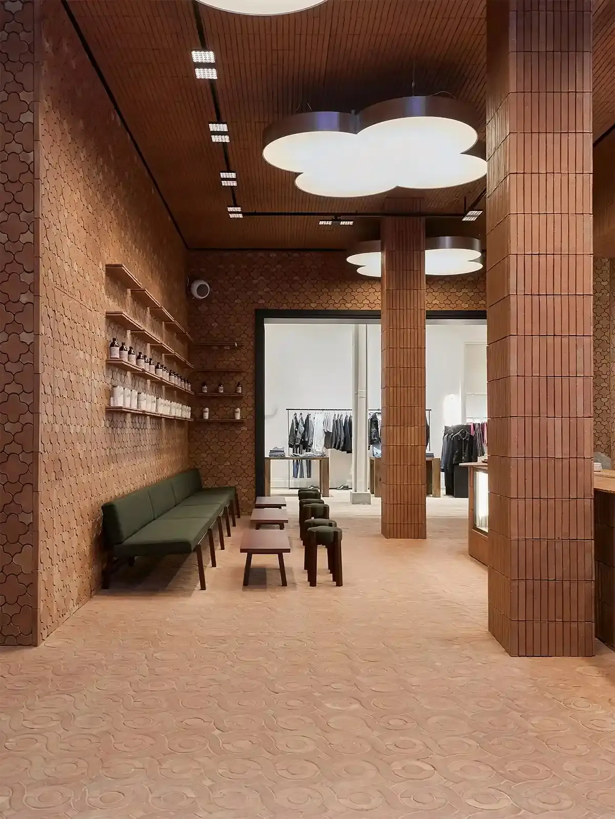 COFFEE AS A CULTURAL CONNECTOR An article exploring the intersection of retail and coffee culture in 2025, detailing how major fashion brands including Zara, Ralph Lauren, Aimé Leon Dore, Lacoste, and Kith are using in-store cafés to enhance customer experience and brand engagement. The text discusses various café concepts, from Zara's accessible Zacaffé to luxury offerings at Ralph Lauren, emphasizing coffee's role as a cultural connector in modern retail. (image 2 of 4)