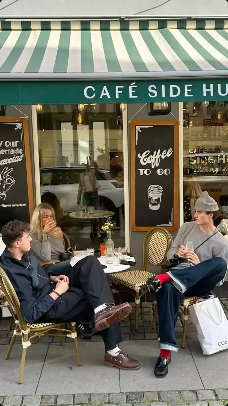 COFFEE AS A CULTURAL CONNECTOR An article exploring the intersection of retail and coffee culture in 2025, detailing how major fashion brands including Zara, Ralph Lauren, Aimé Leon Dore, Lacoste, and Kith are using in-store cafés to enhance customer experience and brand engagement. The text discusses various café concepts, from Zara's accessible Zacaffé to luxury offerings at Ralph Lauren, emphasizing coffee's role as a cultural connector in modern retail.