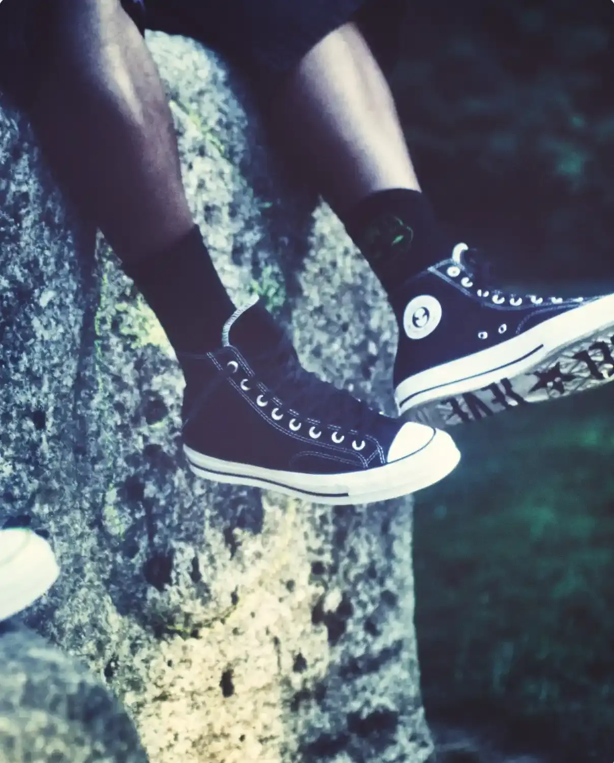 CONVERSE AND NO PROBLEMO LAUNCH CHUCK 70 COLLAB image describing a fashion article about the global release of the Converse and No Problemo sneaker collaboration including product details and prices. (image 2 of 3)