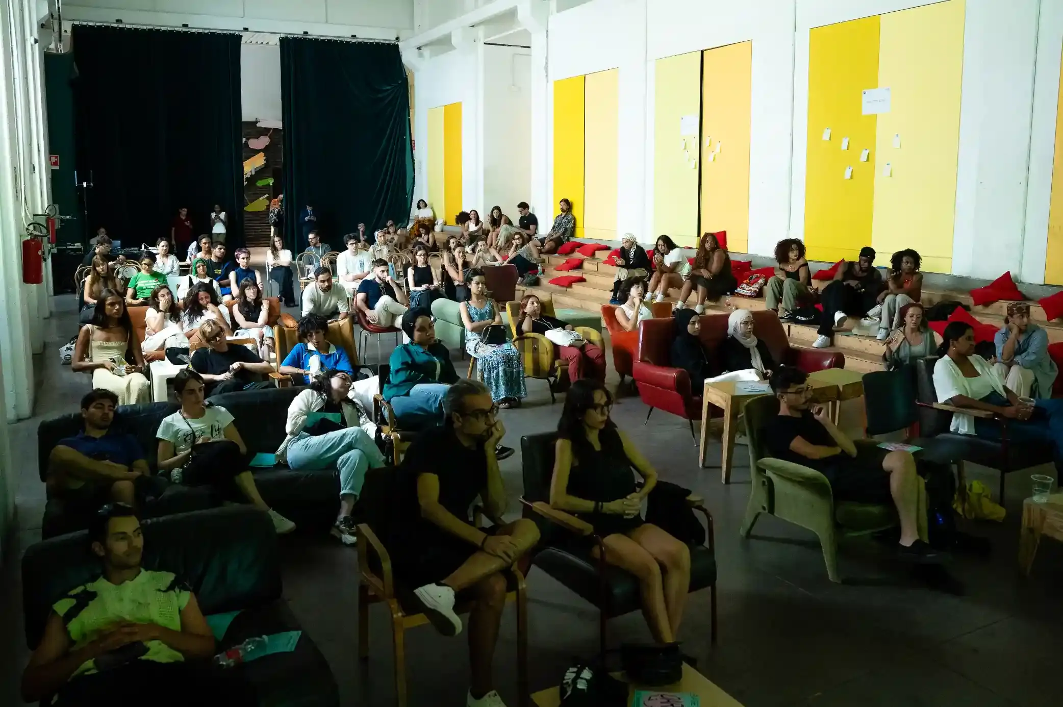 DARNA COLLECTIVE RETURNS TO MILAN FOR MAQAM MUSIC EVENT image about Darna Collective's MAQAM event at BASE Milano featuring SWANA music, cinema screenings, and cultural discussions on September 19-20, 2025. (image 7 of 9)
