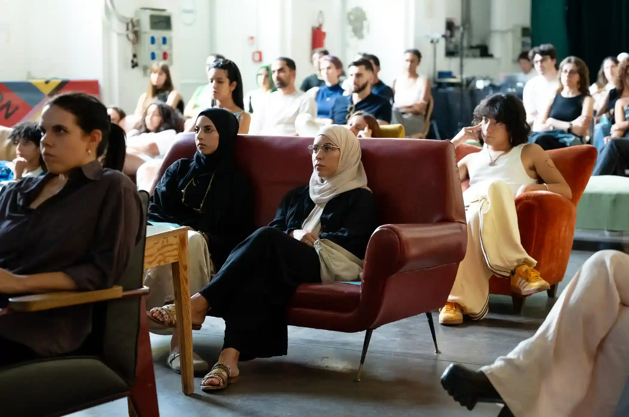 DARNA COLLECTIVE RETURNS TO MILAN FOR MAQAM MUSIC EVENT image about Darna Collective's MAQAM event at BASE Milano featuring SWANA music, cinema screenings, and cultural discussions on September 19-20, 2025. (image 2 of 9)
