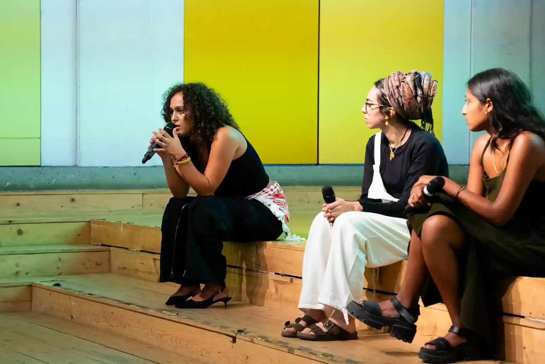 DARNA COLLECTIVE RETURNS TO MILAN FOR MAQAM MUSIC EVENT image about Darna Collective's MAQAM event at BASE Milano featuring SWANA music, cinema screenings, and cultural discussions on September 19-20, 2025. (image 3 of 9)