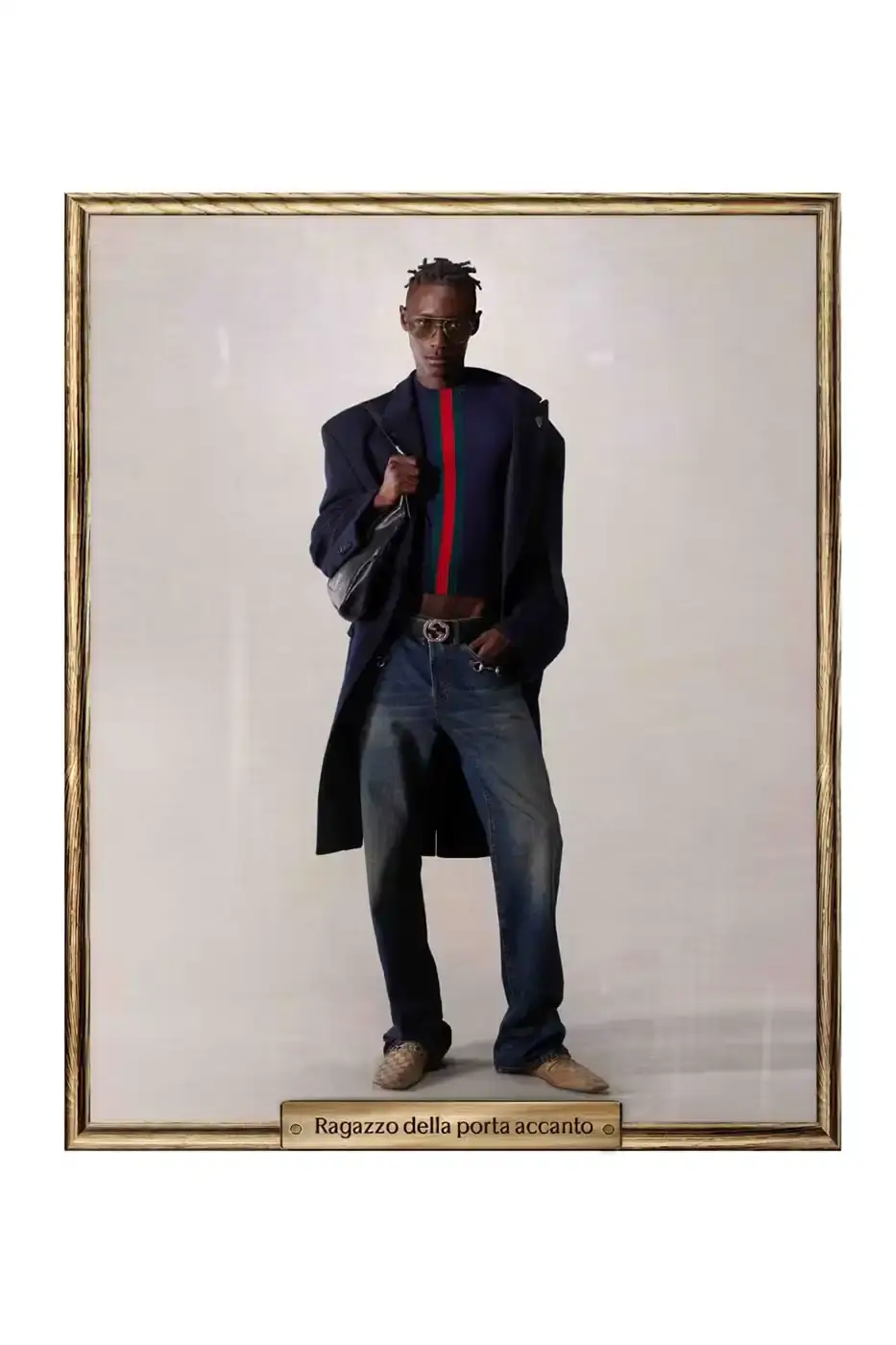 DEMNA DROPS FIRST GUCCI COLLECTION LA FAMIGLIA New creative director Demna launches first Gucci collection featuring 38 character-based looks shot by Catherine Opie, available exclusively at select global boutiques. (image 26 of 38)