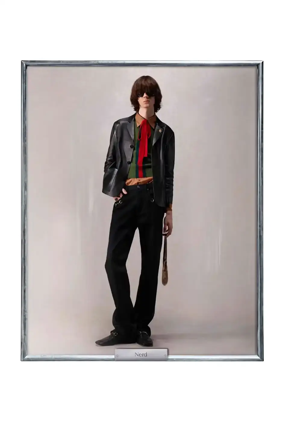 DEMNA DROPS FIRST GUCCI COLLECTION LA FAMIGLIA New creative director Demna launches first Gucci collection featuring 38 character-based looks shot by Catherine Opie, available exclusively at select global boutiques. (image 32 of 38)