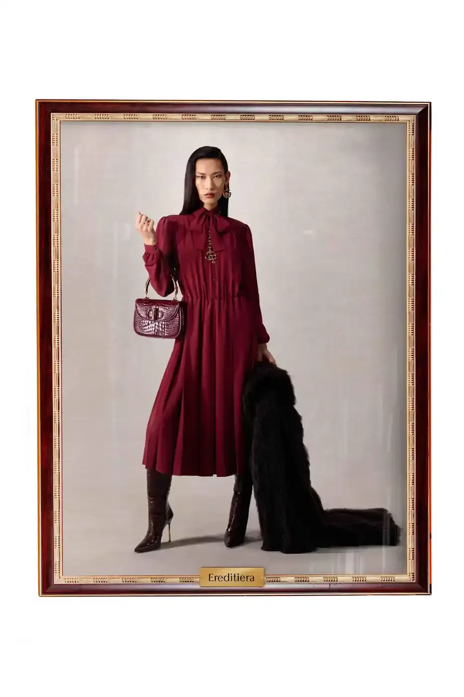 DEMNA DROPS FIRST GUCCI COLLECTION LA FAMIGLIA New creative director Demna launches first Gucci collection featuring 38 character-based looks shot by Catherine Opie, available exclusively at select global boutiques. (image 33 of 38)