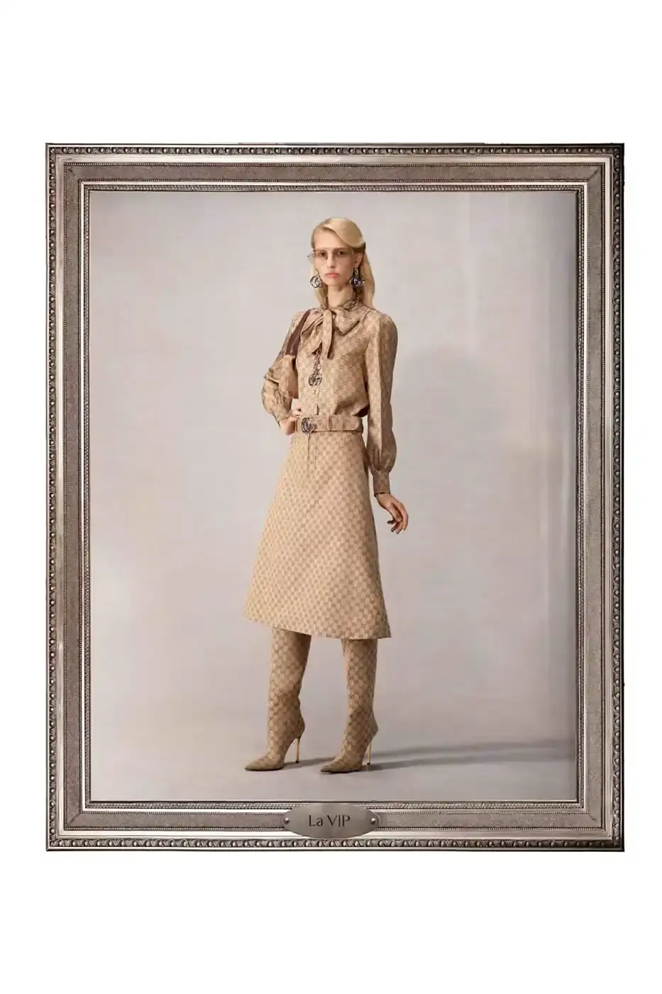 DEMNA DROPS FIRST GUCCI COLLECTION LA FAMIGLIA New creative director Demna launches first Gucci collection featuring 38 character-based looks shot by Catherine Opie, available exclusively at select global boutiques. (image 35 of 38)