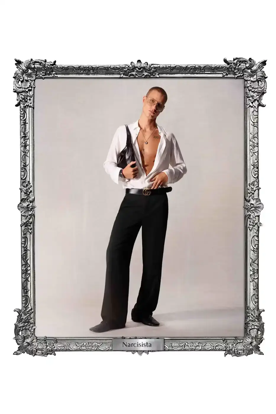 DEMNA DROPS FIRST GUCCI COLLECTION LA FAMIGLIA New creative director Demna launches first Gucci collection featuring 38 character-based looks shot by Catherine Opie, available exclusively at select global boutiques. (image 30 of 38)