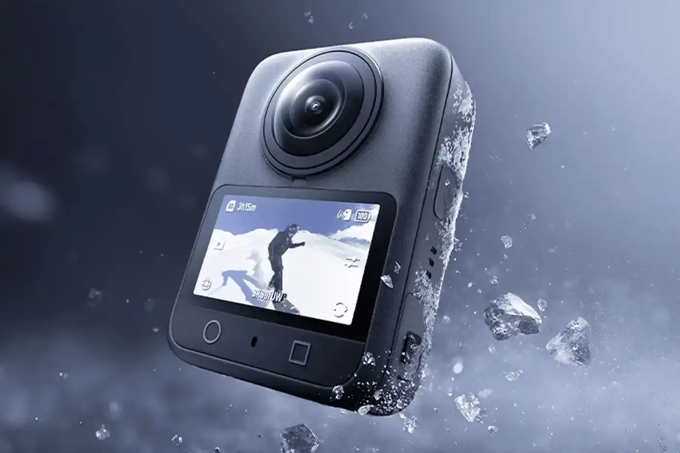 DJI OSMO 360 ENTERS 360-DEGREE CAMERA MARKET image about DJI's new Osmo 360 camera featuring technical specifications, pricing, and availability information. (image 4 of 7)