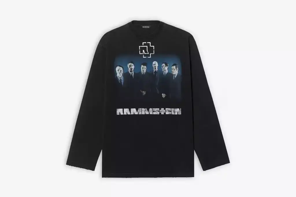 Balenciaga Rammstein merchandising