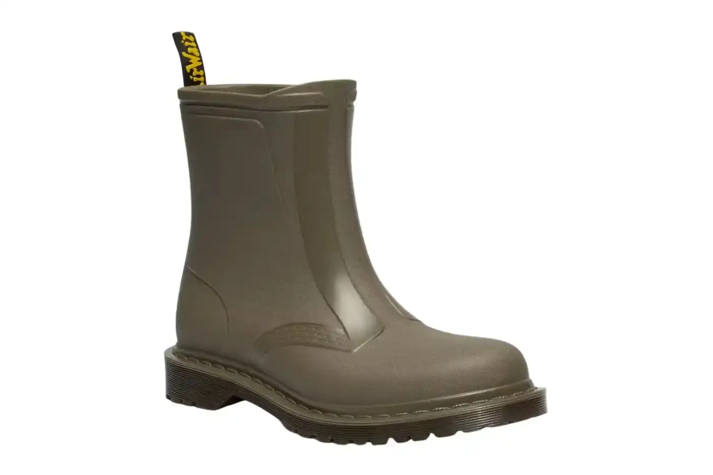 DR. MARTENS RELEASES WATERPROOF 1460 BOOT Dr. Martens launches waterproof version of classic 1460 boot with PVC construction and air-cushioned sole. (image 8 of 9)