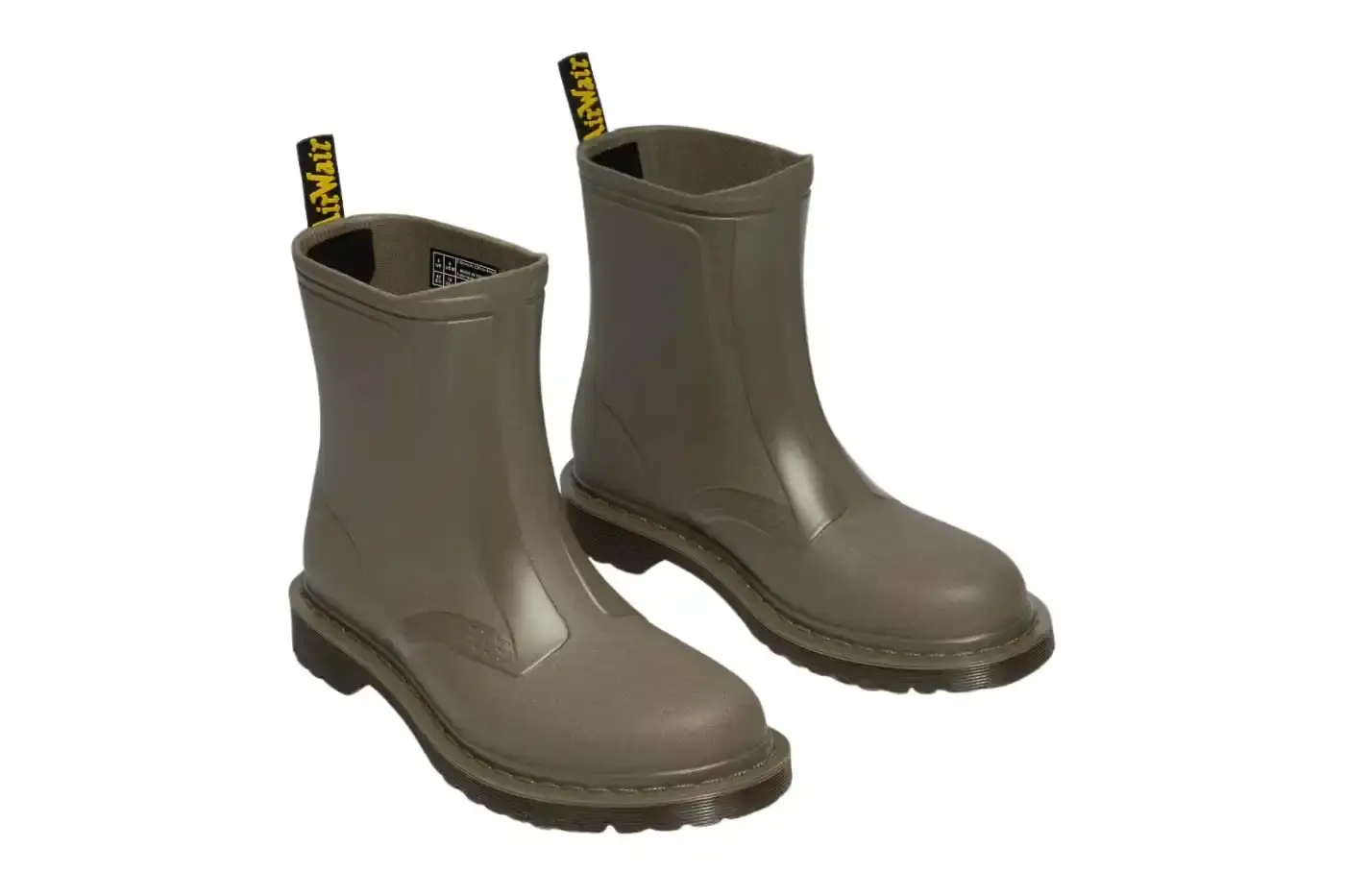 DR. MARTENS RELEASES WATERPROOF 1460 BOOT Dr. Martens launches waterproof version of classic 1460 boot with PVC construction and air-cushioned sole. (image 9 of 9)