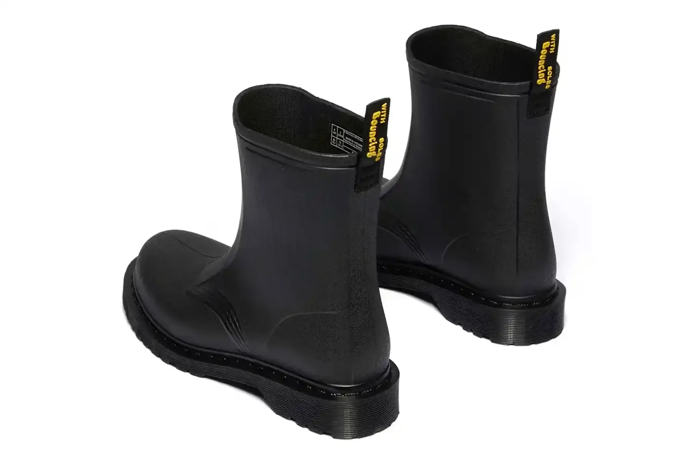 DR. MARTENS RELEASES WATERPROOF 1460 BOOT Dr. Martens launches waterproof version of classic 1460 boot with PVC construction and air-cushioned sole. (image 5 of 9)