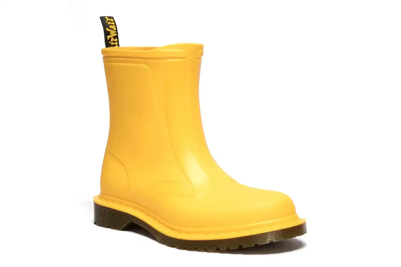 DR. MARTENS RELEASES WATERPROOF 1460 BOOT Dr. Martens launches waterproof version of classic 1460 boot with PVC construction and air-cushioned sole. (image 2 of 9)