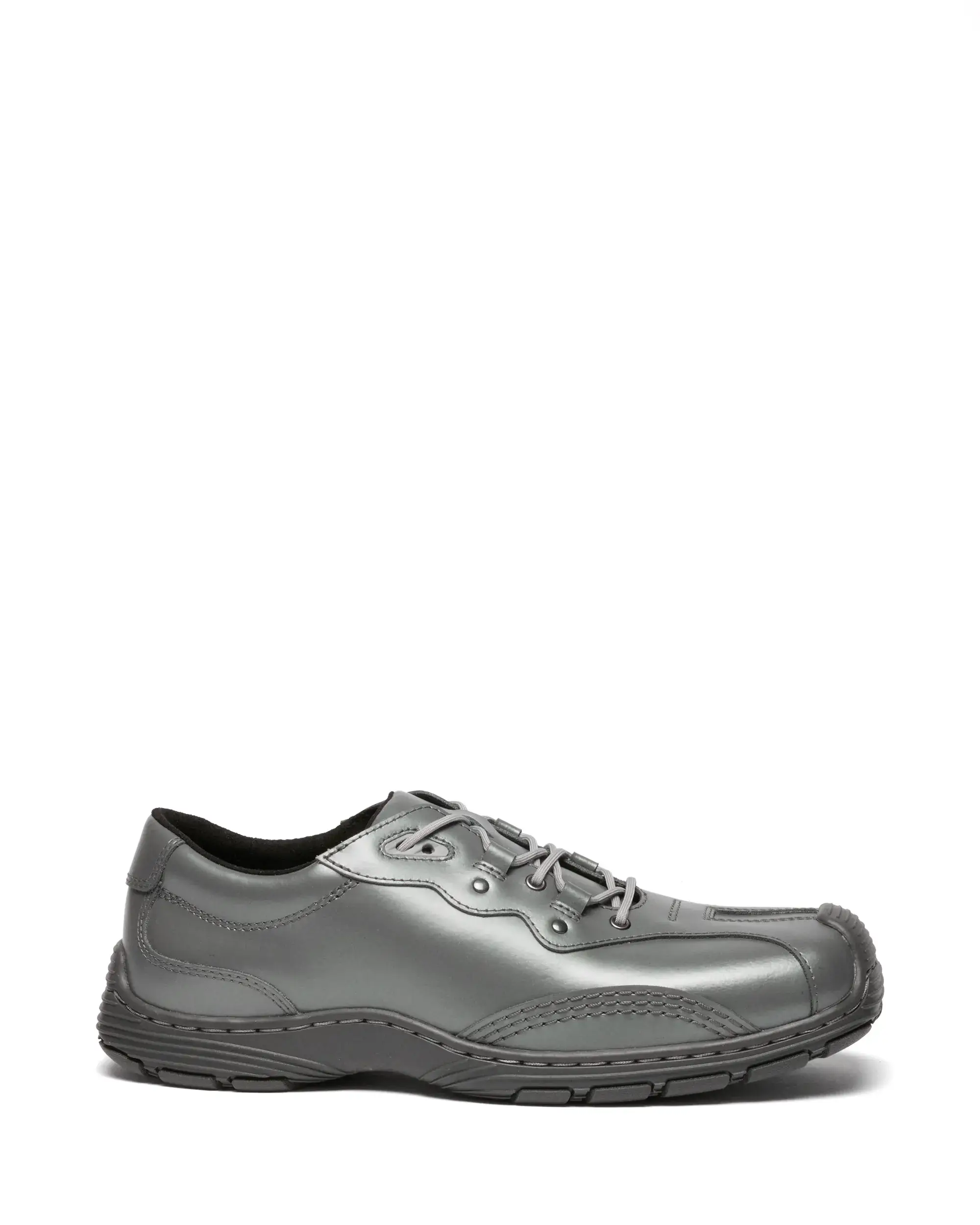 DR. MARTENS REINTERPRETS Y2K FOOTWEAR FOR SS26 image detailing the features, history, and release information of the new Dr. Martens Aurix footwear collection for spring and summer 2026. (image 4 of 4)
