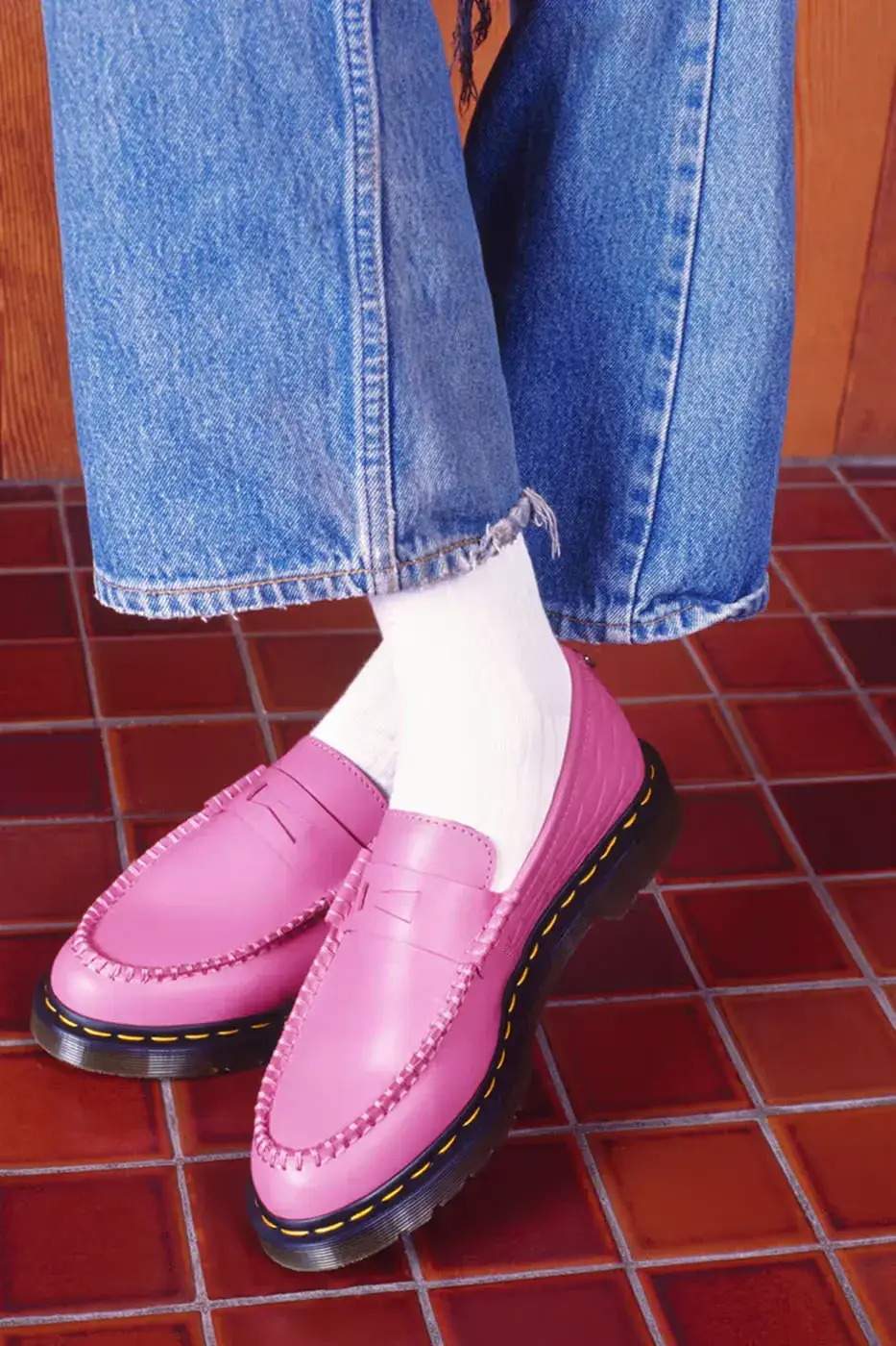 DR. MARTENS WASTED YOUTH PENTON LOAFER RELEASE image detailing the design features and release schedule of the new Dr. Martens and Wasted Youth footwear collaboration. (image 6 of 10)