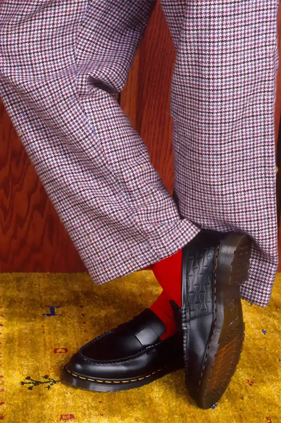 DR. MARTENS WASTED YOUTH PENTON LOAFER RELEASE image detailing the design features and release schedule of the new Dr. Martens and Wasted Youth footwear collaboration. (image 4 of 10)