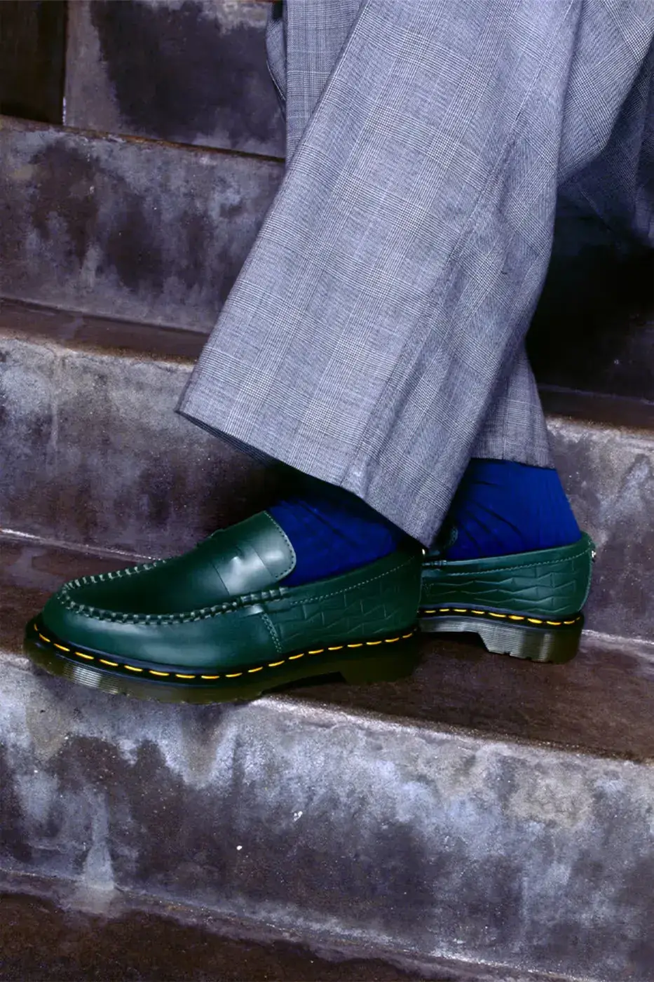 DR. MARTENS WASTED YOUTH PENTON LOAFER RELEASE image detailing the design features and release schedule of the new Dr. Martens and Wasted Youth footwear collaboration. (image 8 of 10)