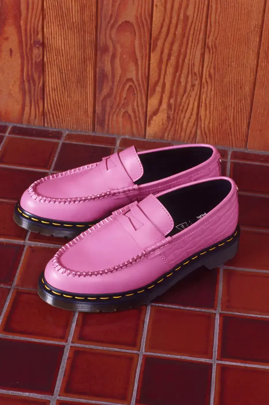 DR. MARTENS WASTED YOUTH PENTON LOAFER RELEASE image detailing the design features and release schedule of the new Dr. Martens and Wasted Youth footwear collaboration. (image 7 of 10)