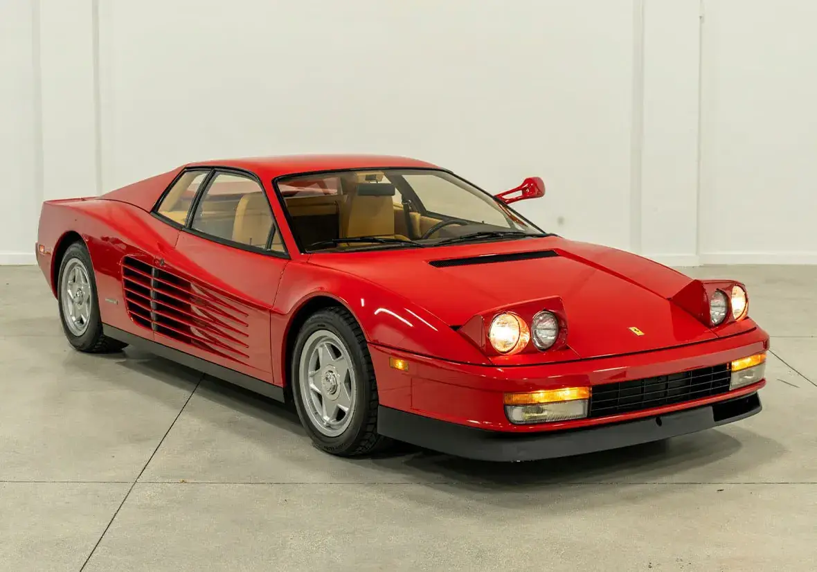 DRAKE RECEIVES 1986 FERRARI TESTAROSSA MONOSPECCHIO AT 40 Drake received a 1986 Ferrari Testarossa Monospecchio, reportedly from Loe Shimmy, during his 40th birthday party in New York City.