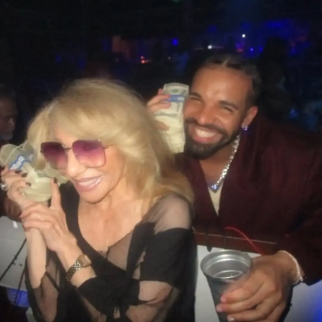 A image document detailing a 2006 letter from musician Drake to his mother regarding early career funding and his subsequent commercial success.