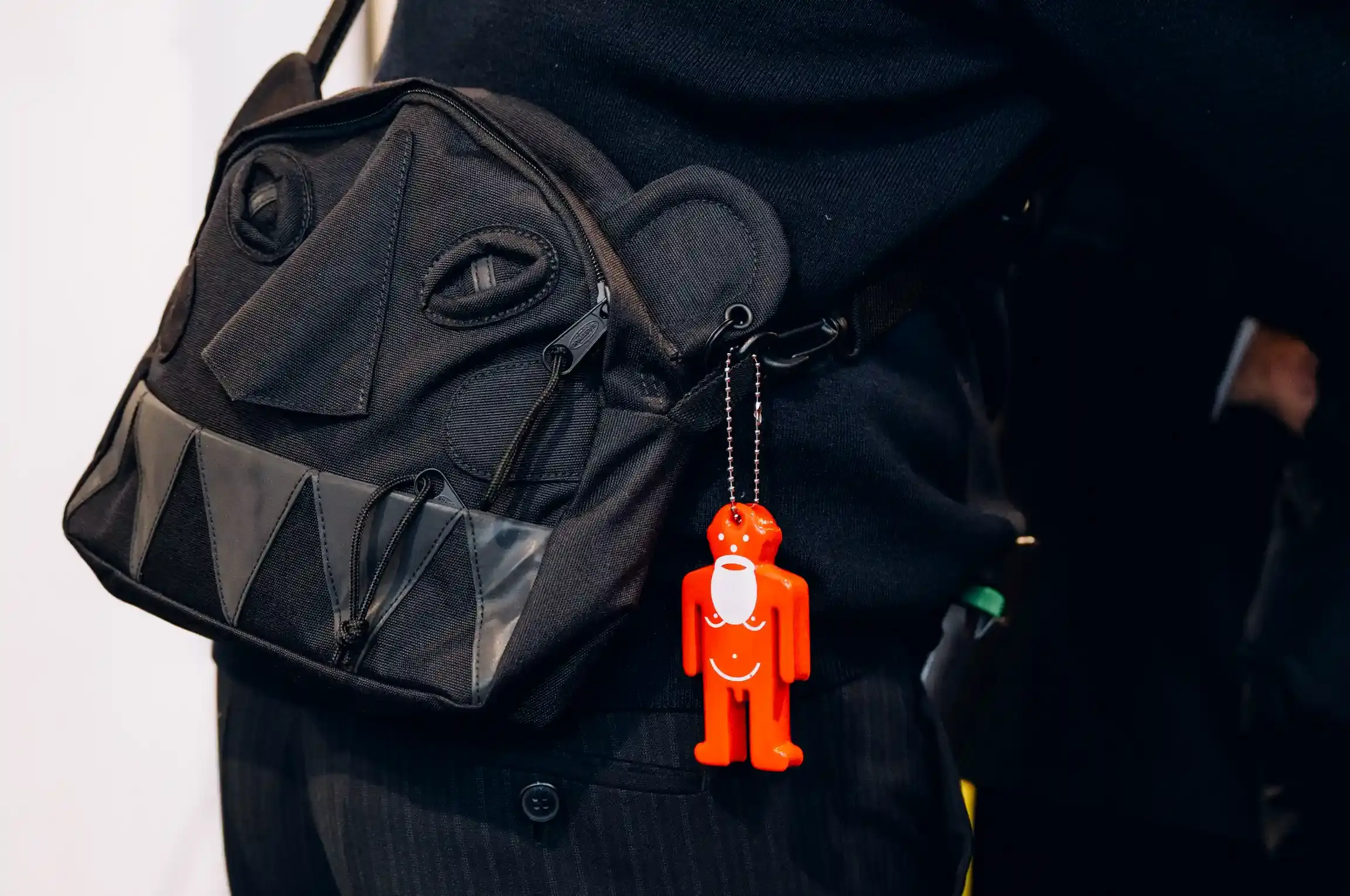 EASTPAK AND WALTER VAN BEIRENDONCK FALL 2026 COLLECTION image of the Fall 2026 bag collection from Eastpak and Walter Van Beirendonck including the Faux Leather, Pak'r, Carry Bag, and Mini Bag. (image 4 of 5)