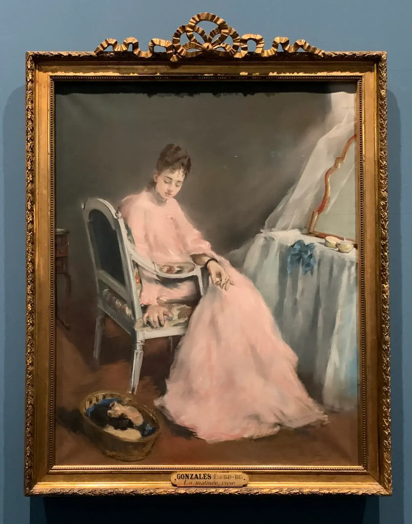 Eva Gonzalès retrospective at the Petit Palais in Paris, open until 24 January 2027, covering the barriers women faced in 19th century art training. (image 2 of 2)