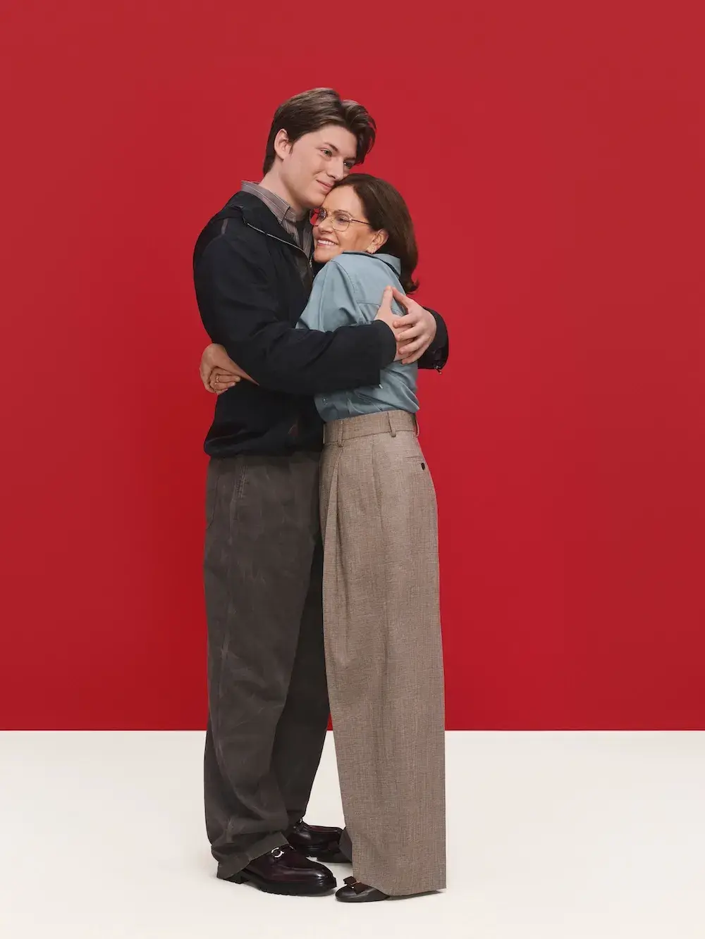 FERRAGAMO HOLIDAY 2026 CAMPAIGN STARS KRIS JENNER image of Ferragamo’s Holiday 2026 campaign, The Joy of Loving, in which Kris Jenner plays an imagined director and introduces a cast of real families, siblings and partners. (image 6 of 7)
