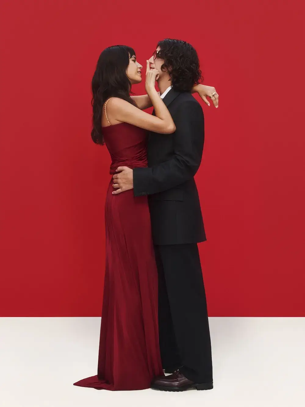FERRAGAMO HOLIDAY 2026 CAMPAIGN STARS KRIS JENNER image of Ferragamo’s Holiday 2026 campaign, The Joy of Loving, in which Kris Jenner plays an imagined director and introduces a cast of real families, siblings and partners. (image 7 of 7)