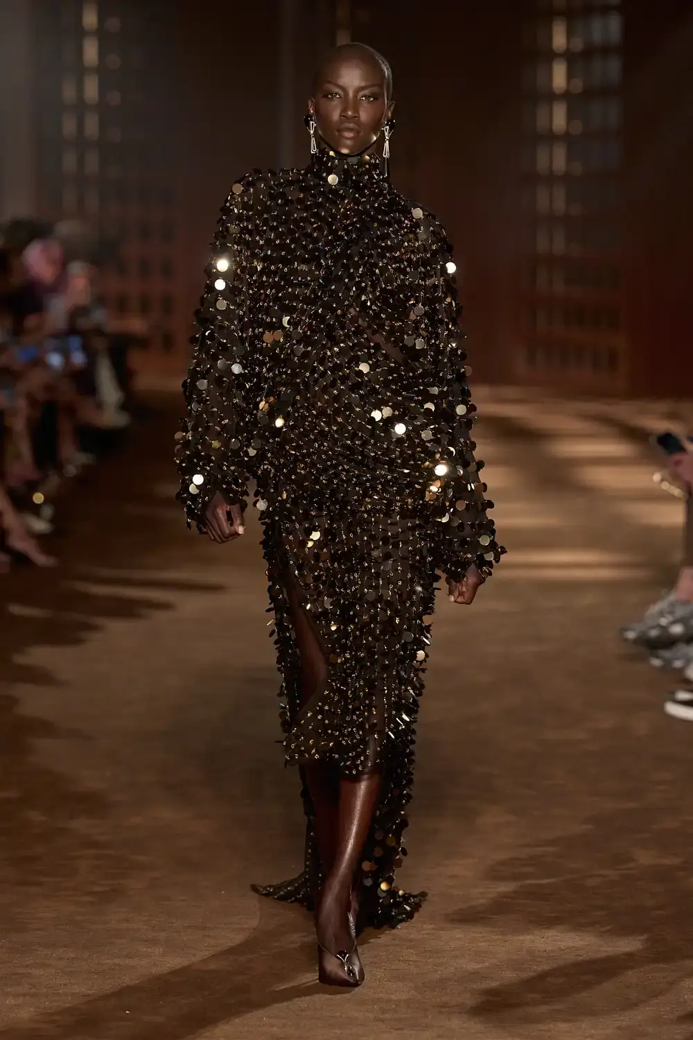 FERRAGAMO SPRING SUMMER 2027 COLLECTION image of the Ferragamo Spring Summer 2027 collection detailing the 1940s inspired clothing and footwear. (image 61 of 61)