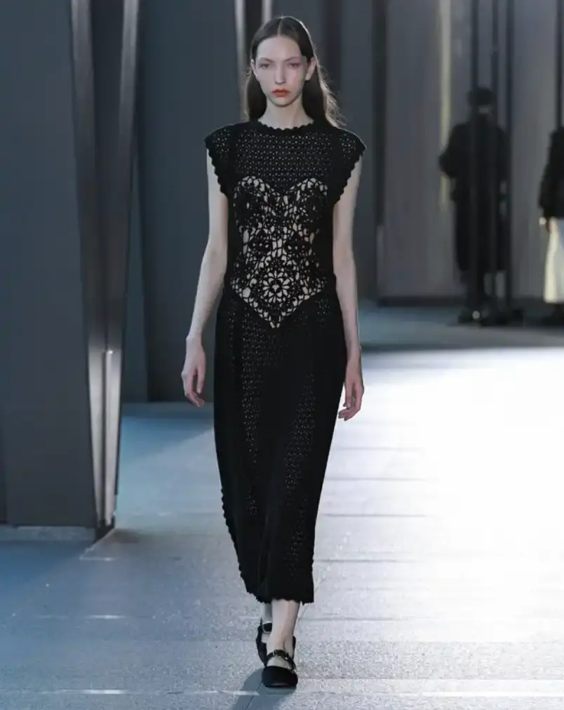 FETICO FW26 REINTERPRETS 1930S SILHOUETTES image of the FETICO Fall/Winter 2026 fashion collection focusing on materials, design references, and specific garment details. (image 10 of 14)