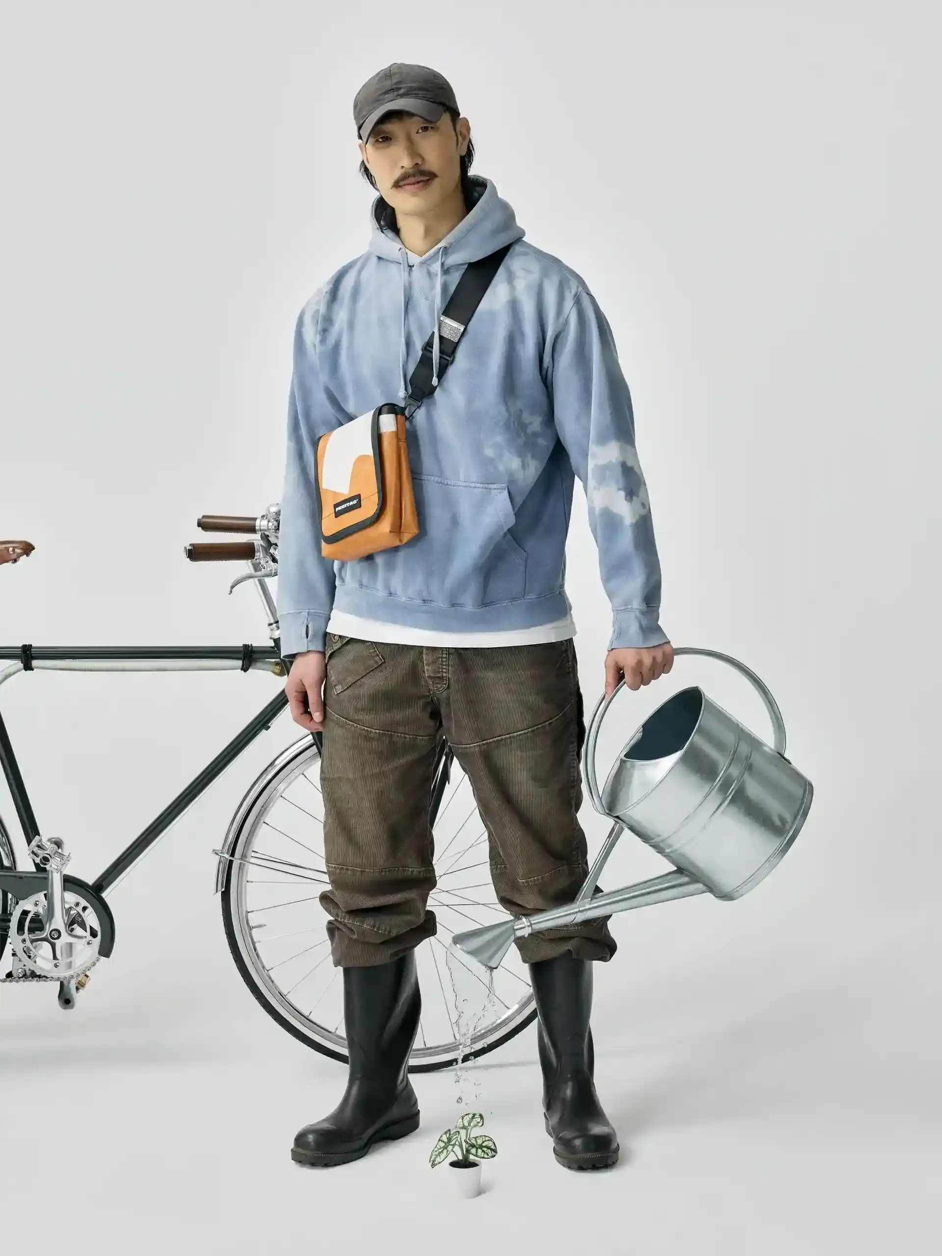 FREITAG RELEASES THREE NEW BICYCLE BAGS An image detailing three new Freitag bags designed for bicycles featuring recycled truck tarpaulins and reflective elements. (image 7 of 7)