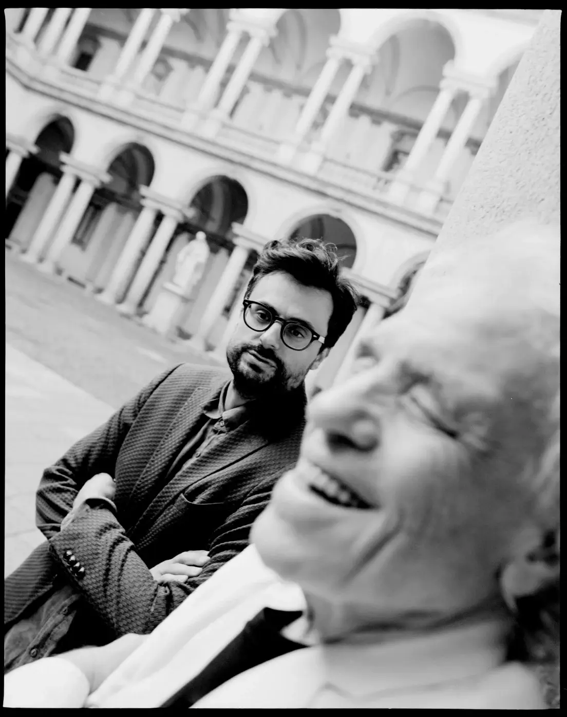 GABRIELE TINTI WRITES POEMS ABOUT THE BOXER AT REST Abel Ferrara reads 'the Boxer' by Gabriele Tinti image courtesy of sha Ribeiro, Voena, Milan