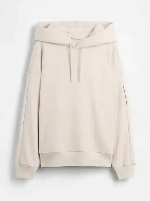 GAP CREATES HOODIE WITH BUILT-IN PILLOW image about Gap's new travel hoodie with inflatable hood feature that serves as a neck pillow. (image 3 of 3)