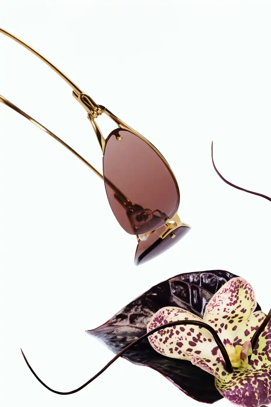 GENTLE MONSTER AND FKA TWIGS DEBUT BOUQUET EYEWEAR Gentle Monster launches 2026 Bouquet eyewear collection featuring botanical-inspired frames and campaign film directed by FKA twigs and Jordan Hemingway. (image 4 of 6)